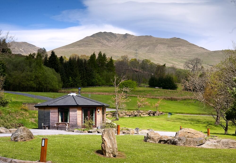 Pet-Friendly Woodland Cabin with Hot Tub, Loch Tay ...