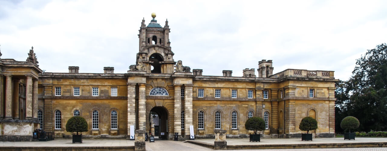 Blenheim Palace in Oxfordshire