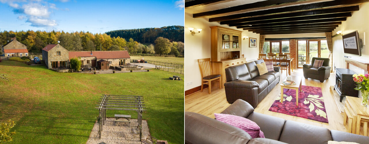 Country cottages in Yorkshire