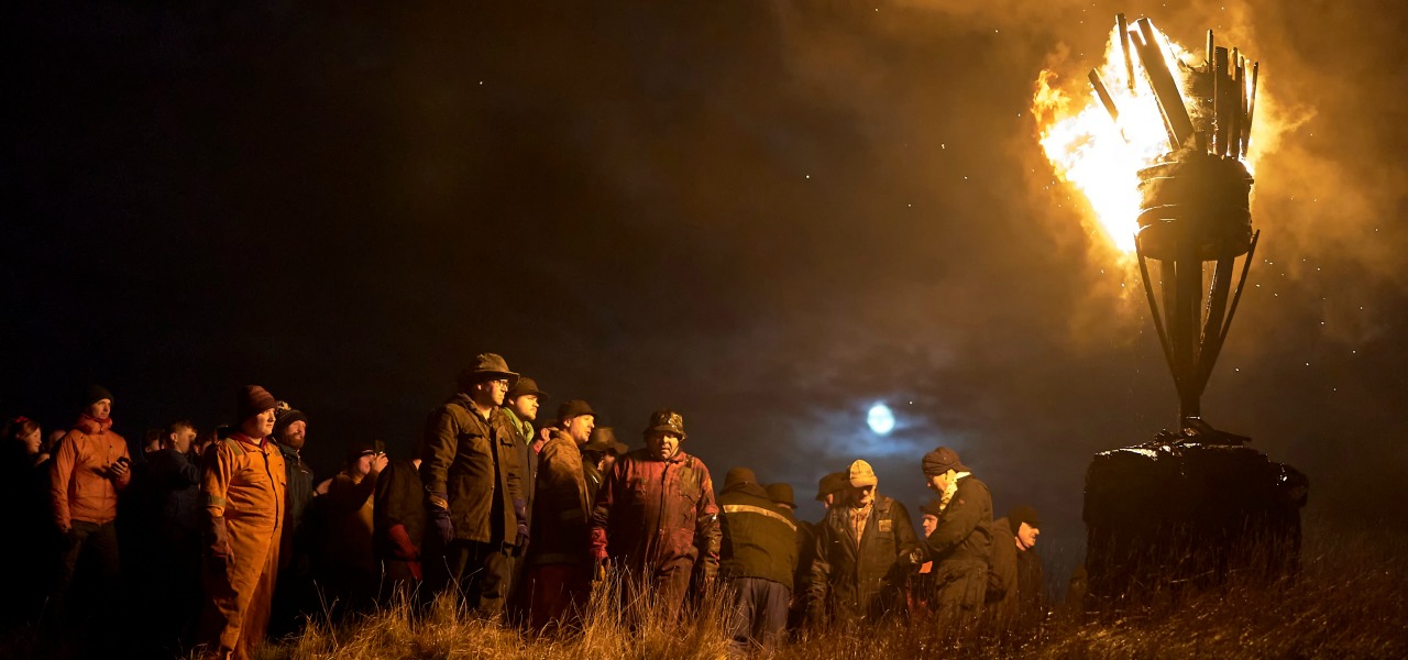 Burning the Clavie, Scotland