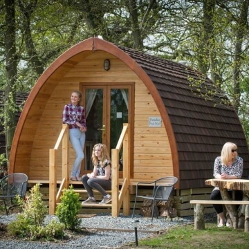 glamping glamorous camping pod pods tipi tipis yurt yurts tent tents shepherd's huts converted